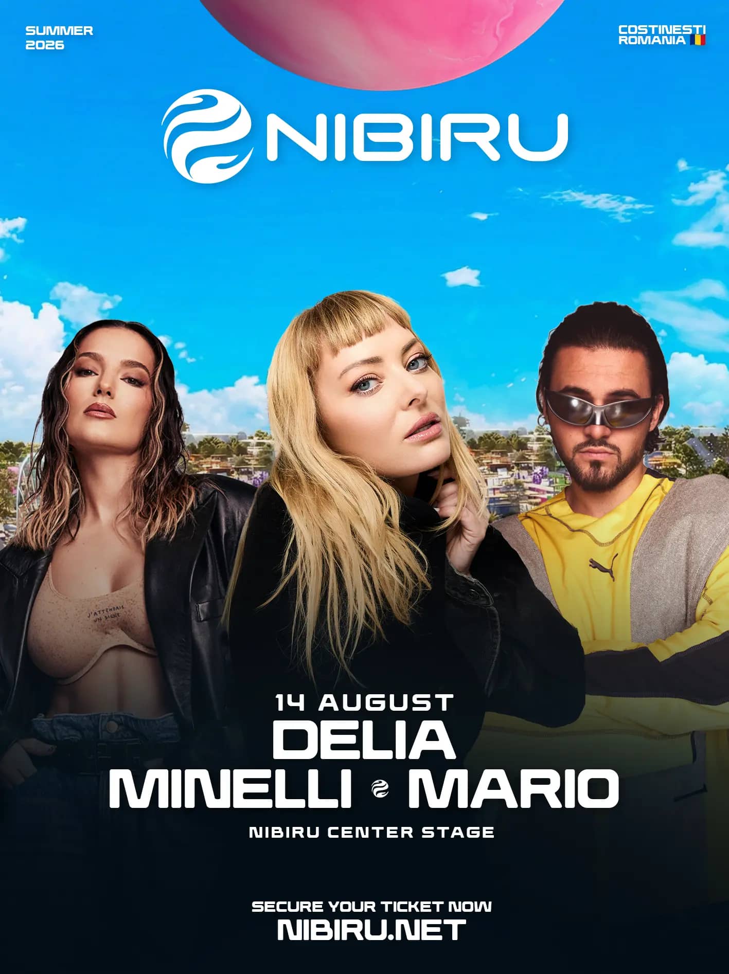 Delia, Mario & Minelli @ NIBIRU Center Stage