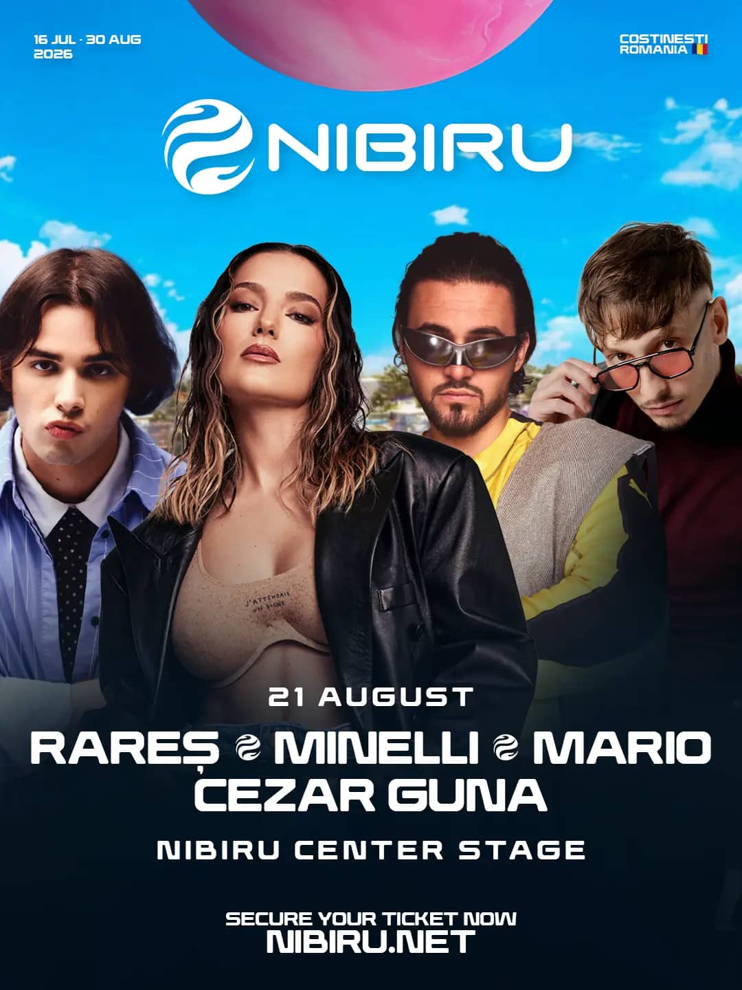 Rares, Mario & Minelli @ NIBIRU Center Stage