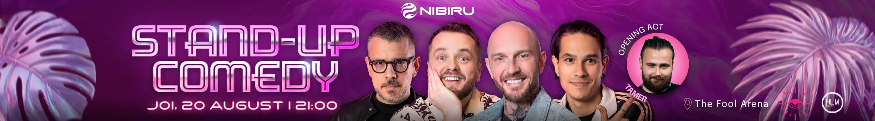 Stand-up comedy cu Bordea, Cortea, Frînculescu și Mirel Popinciuc