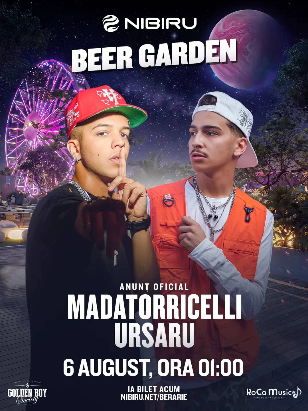 Ursaru & Madatorricelli @ Nibiru Beer Garden (28 July)