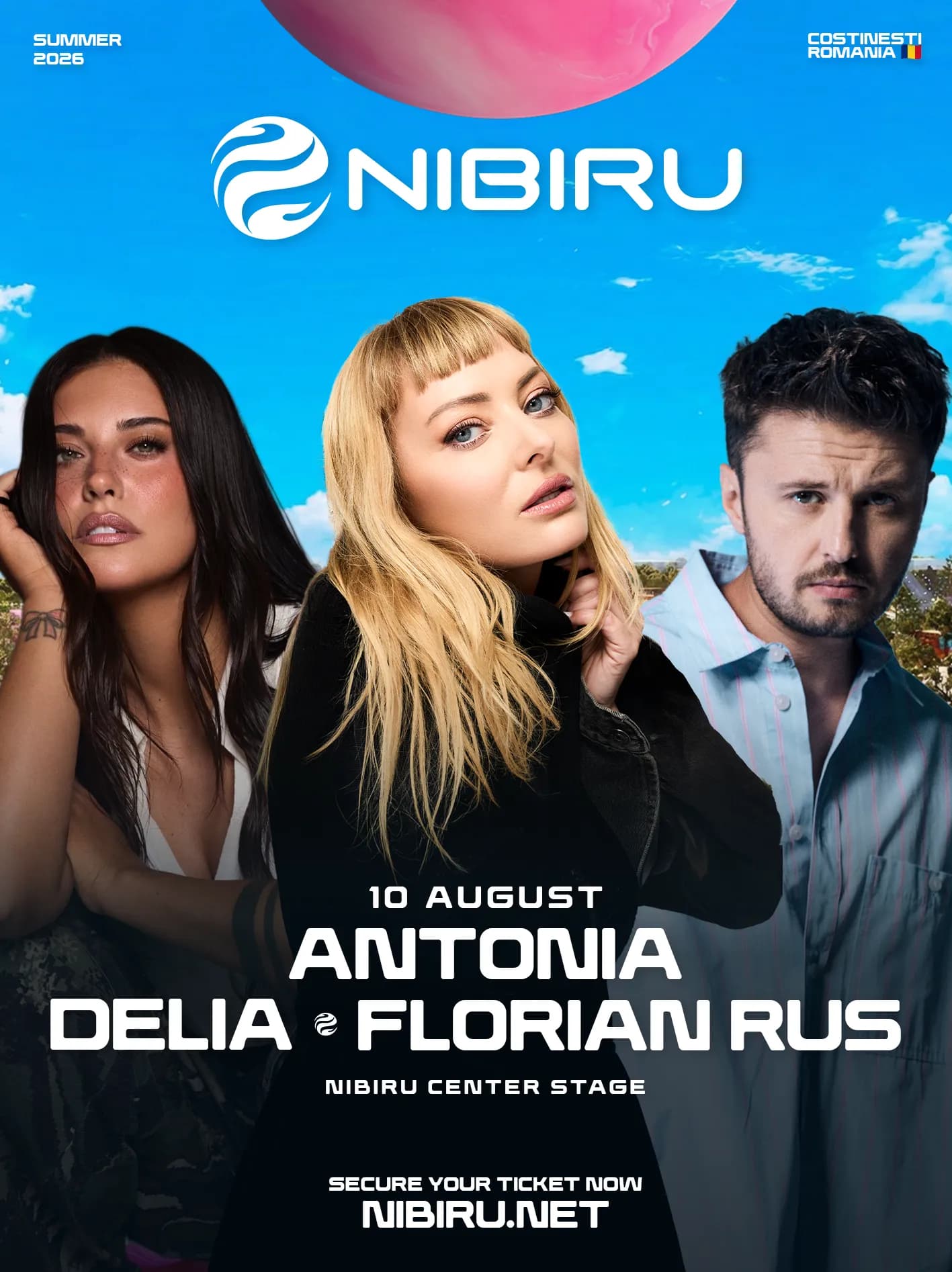 Delia, Antonia, Florian Rus @ NIBIRU Center Stage