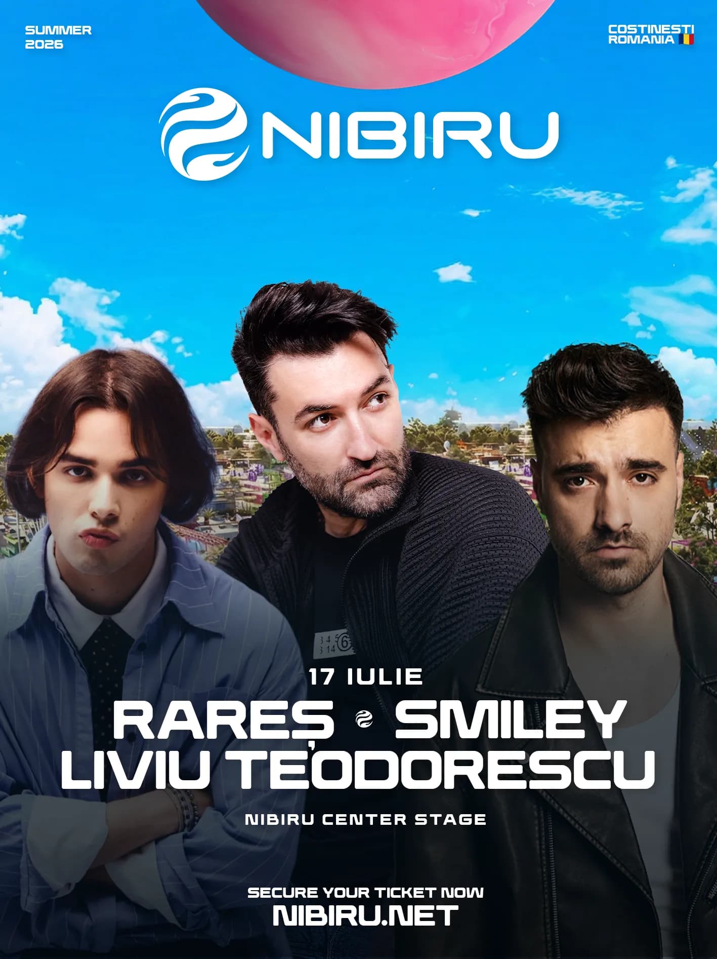 Rares, Liviu Teodorescu & Smiley @ NIBIRU Center Stage