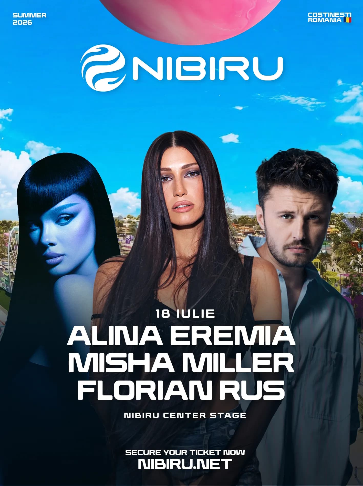 Florian Rus, Alina Eremia & Misha Miller @ NIBIRU Center Stage