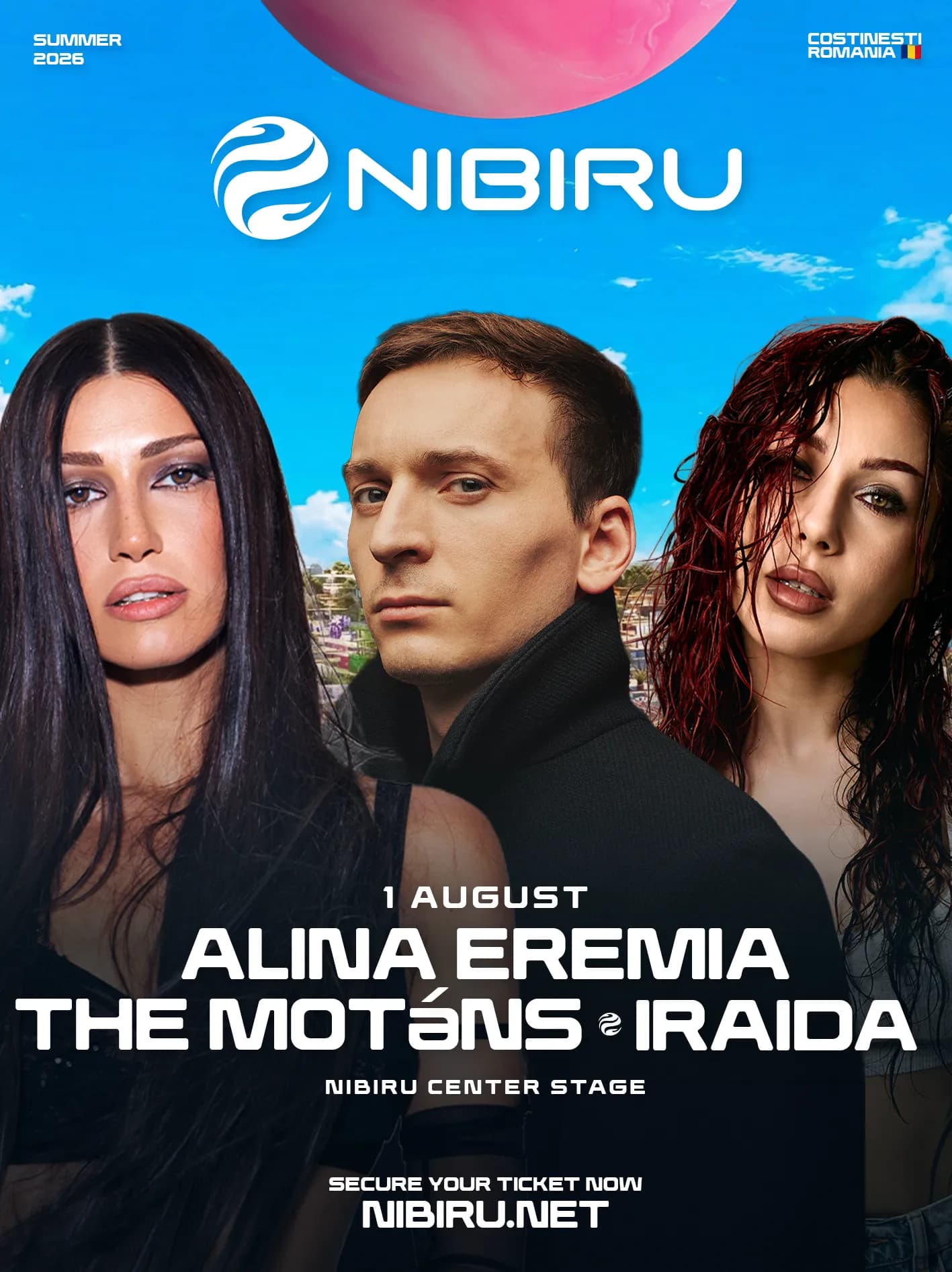 Alina Eremia, The Motans , Iraida @ NIBIRU Center Stage