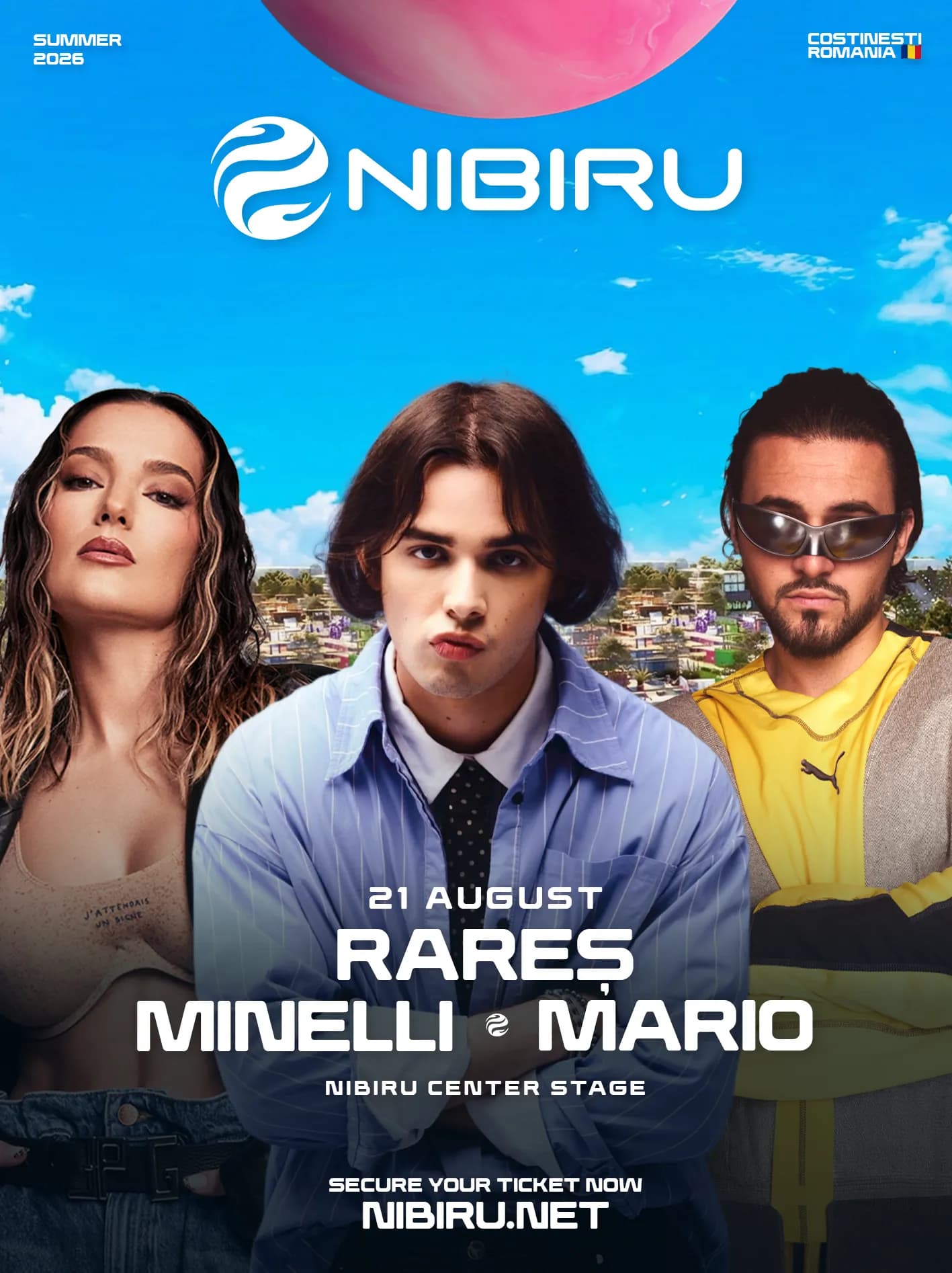 Rares, Mario & Minelli @ NIBIRU Center Stage
