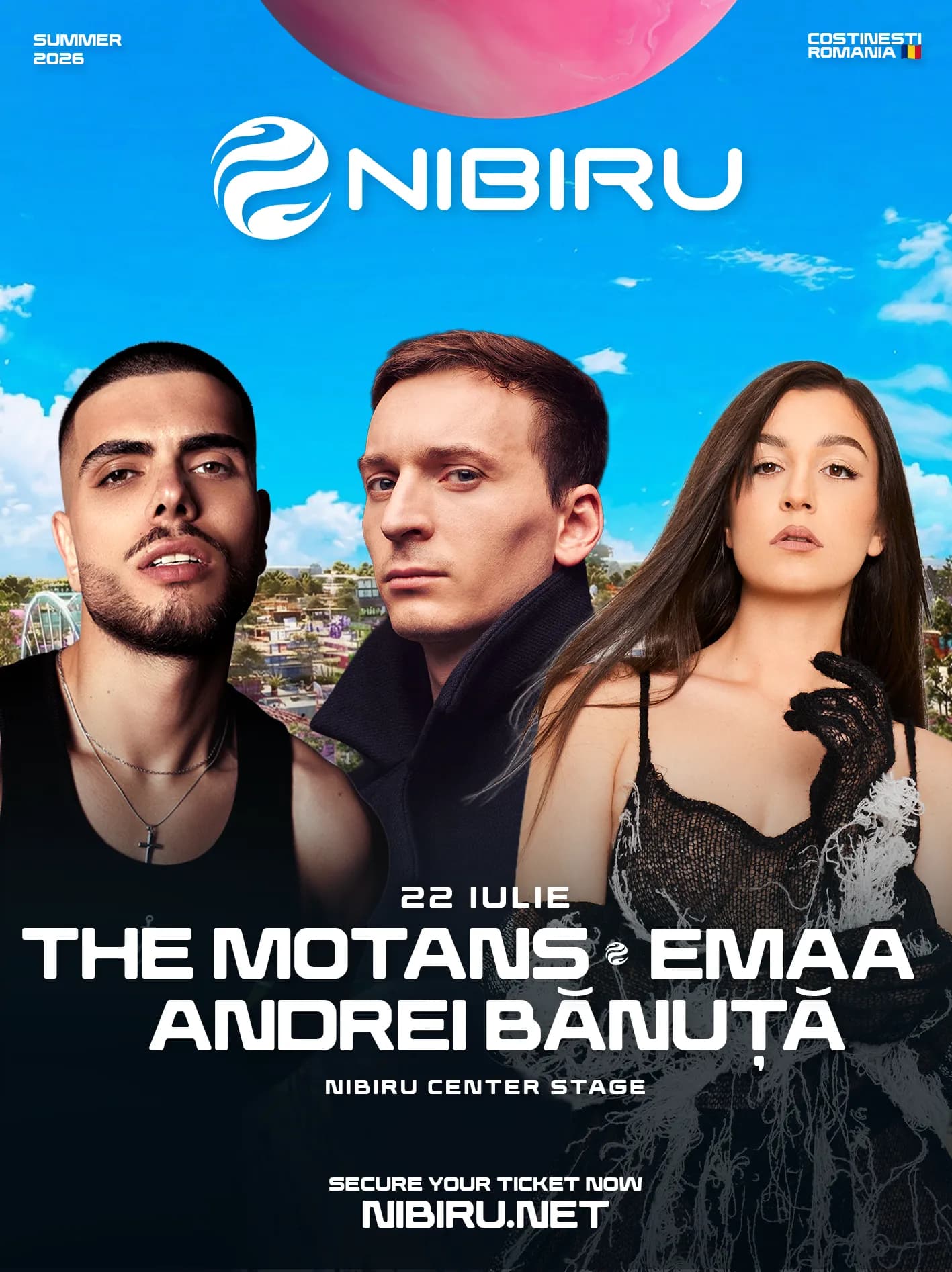Andrei Banuta, The Motans & Emaa @ NIBIRU Center Stage