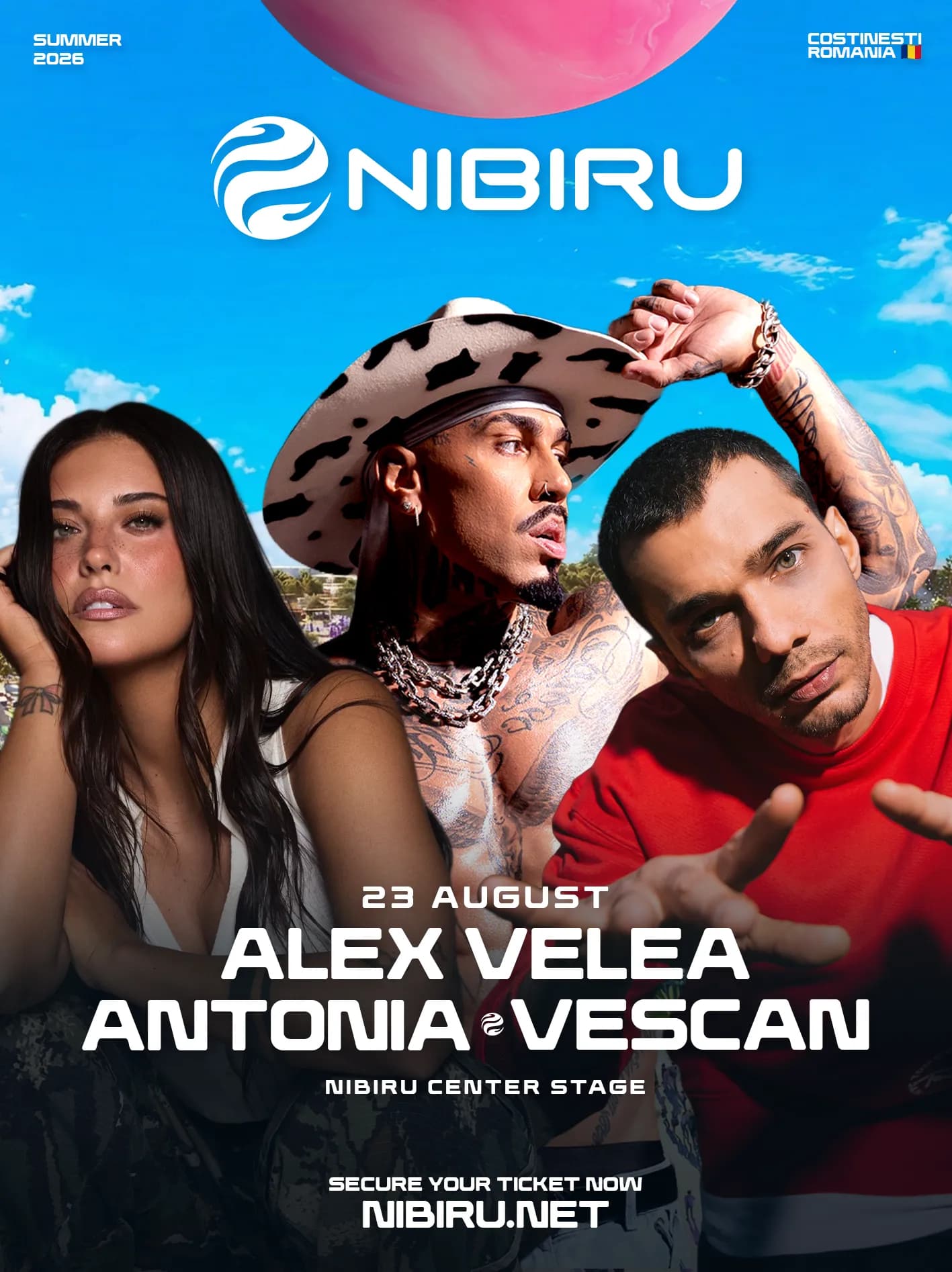 Alex Velea, Antonia & Vescan @ NIBIRU Center Stage