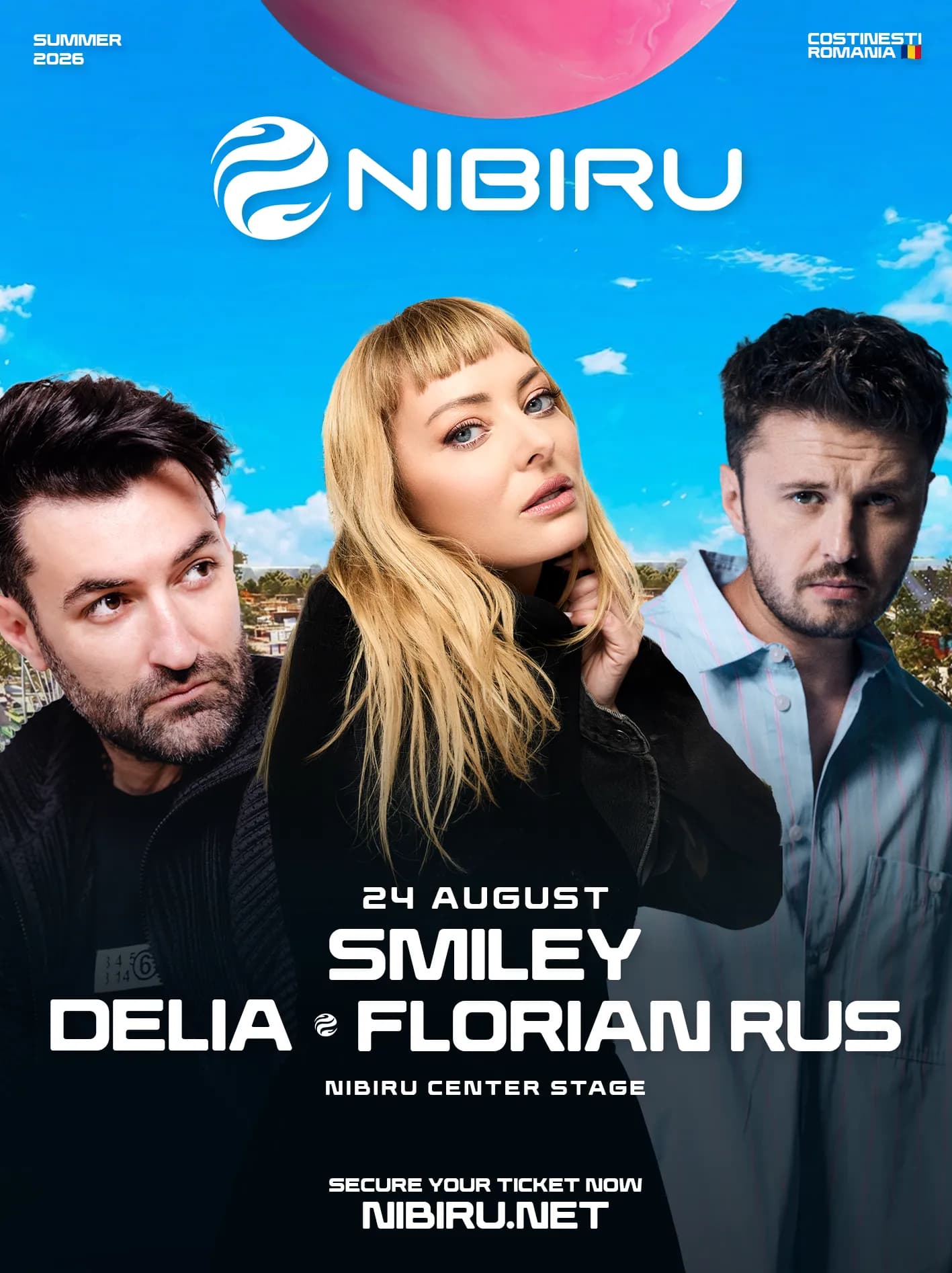 Delia, Smiley & Florian Rus @ NIBIRU Center Stage