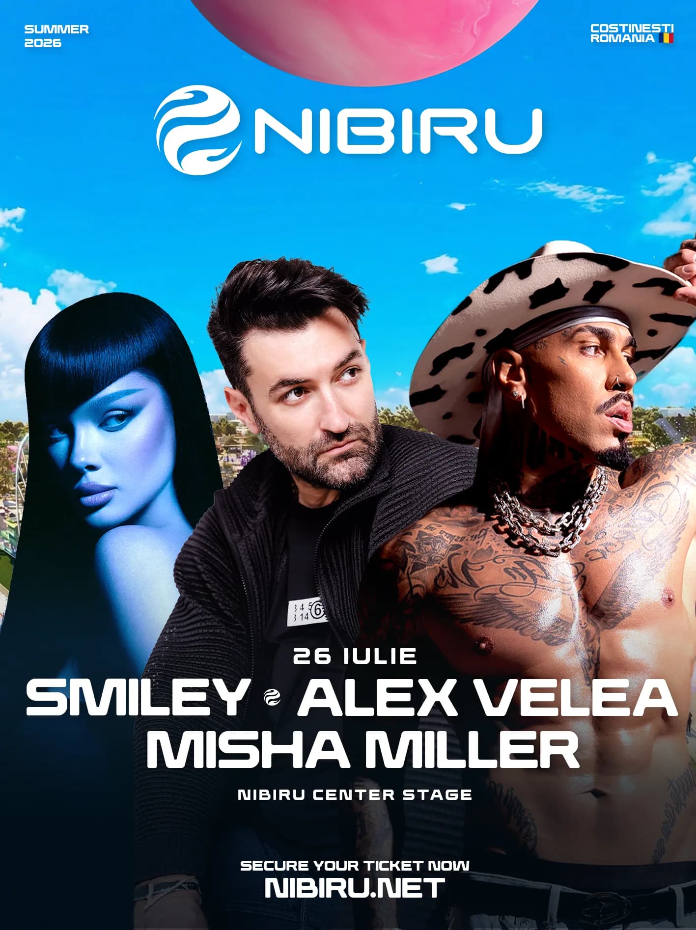 Alex Velea, Smiley & Misha Miller @ NIBIRU Center Stage
