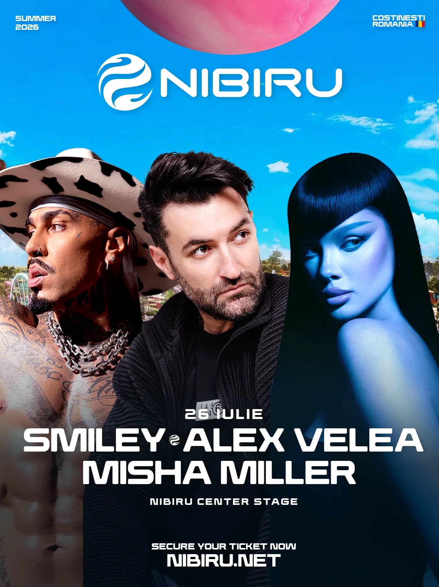 Alex Velea, Smiley & Misha Miller @ NIBIRU Center Stage