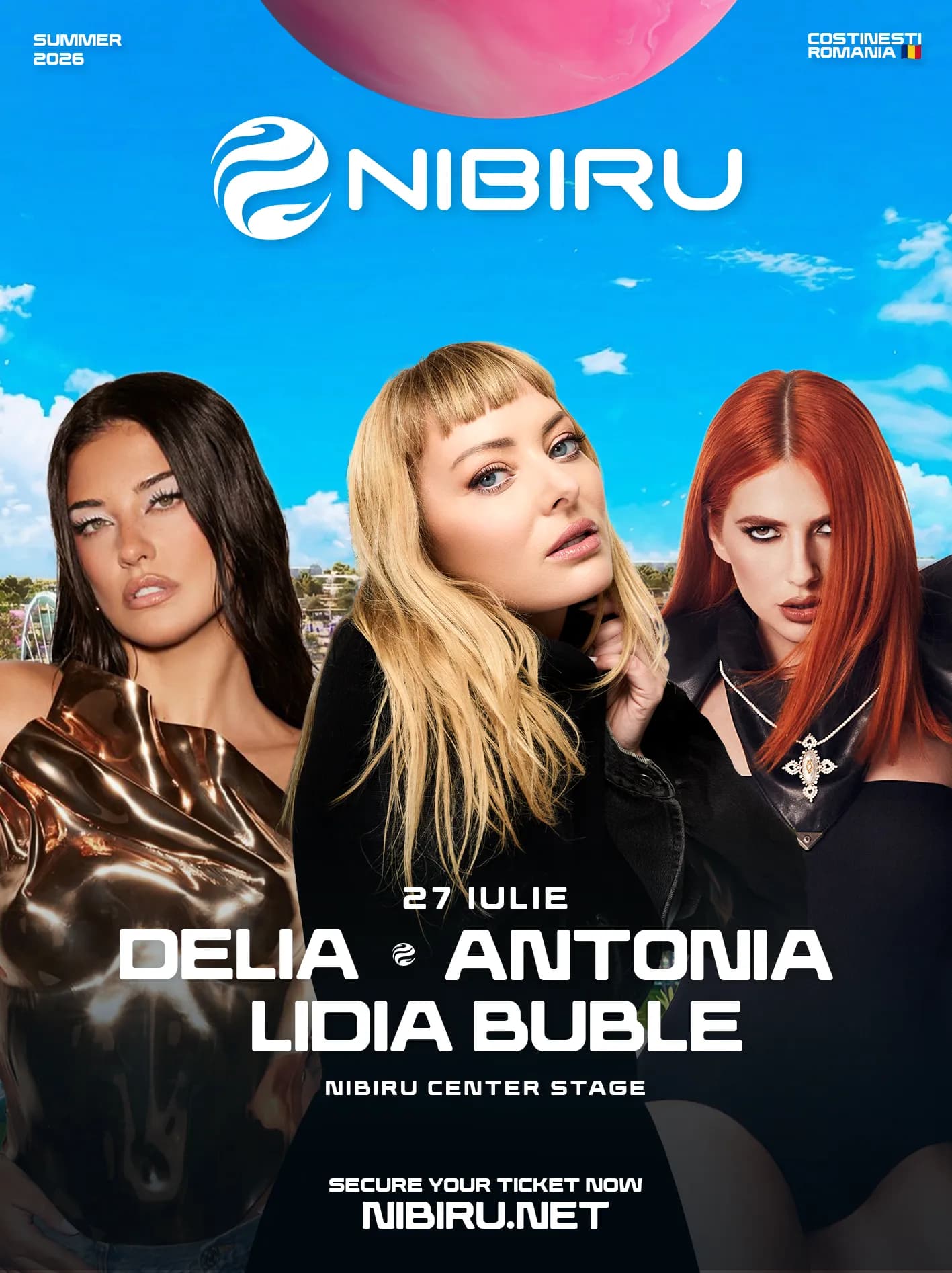 Delia, Antonia & Lidia Buble @ NIBIRU Center Stage