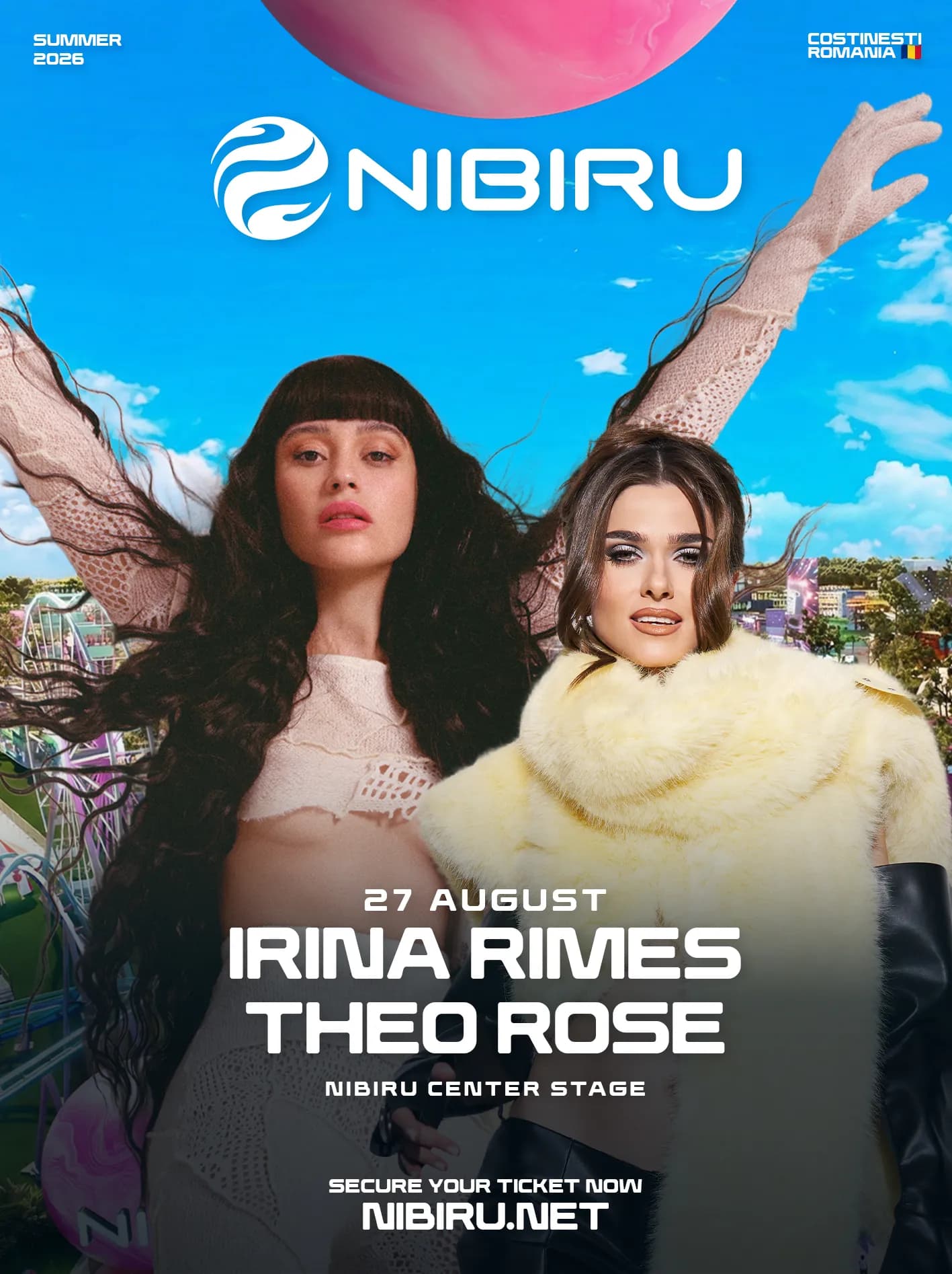 Irina Rimes & Theo Rose @ NIBIRU Center Stage