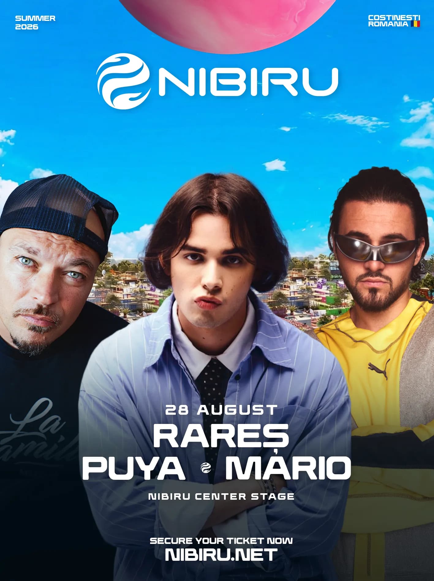 Rares, Mario & Puya @ NIBIRU Center Stage