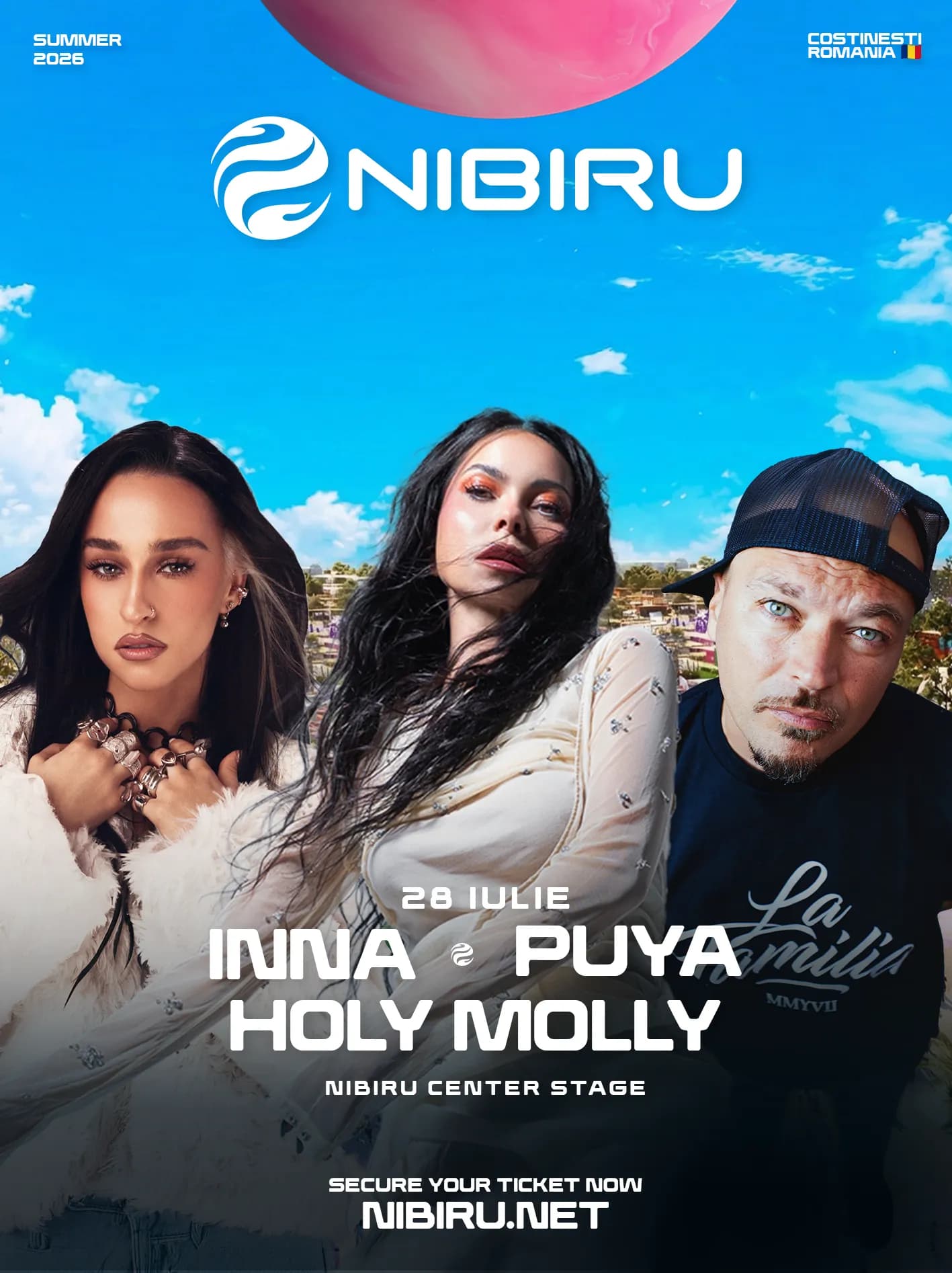 Inna, Holy Molly & Puya @ NIBIRU Center Stage