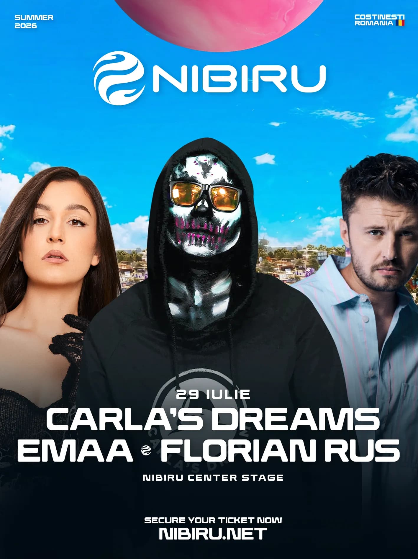 Carla's Dreams, Emaa & Florian Rus @ NIBIRU Center Stage