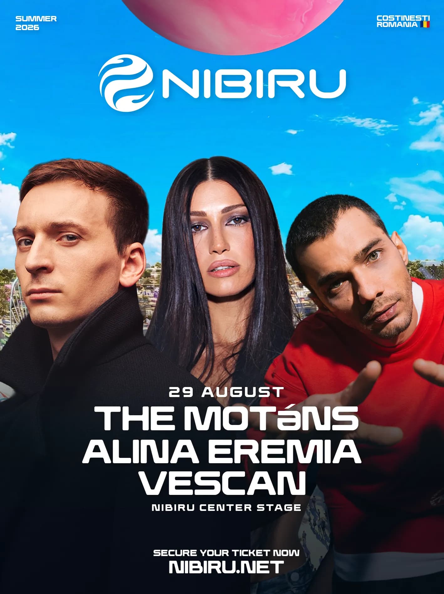 The Motans, Alina Eremia & Vescan @ NIBIRU Center Stage