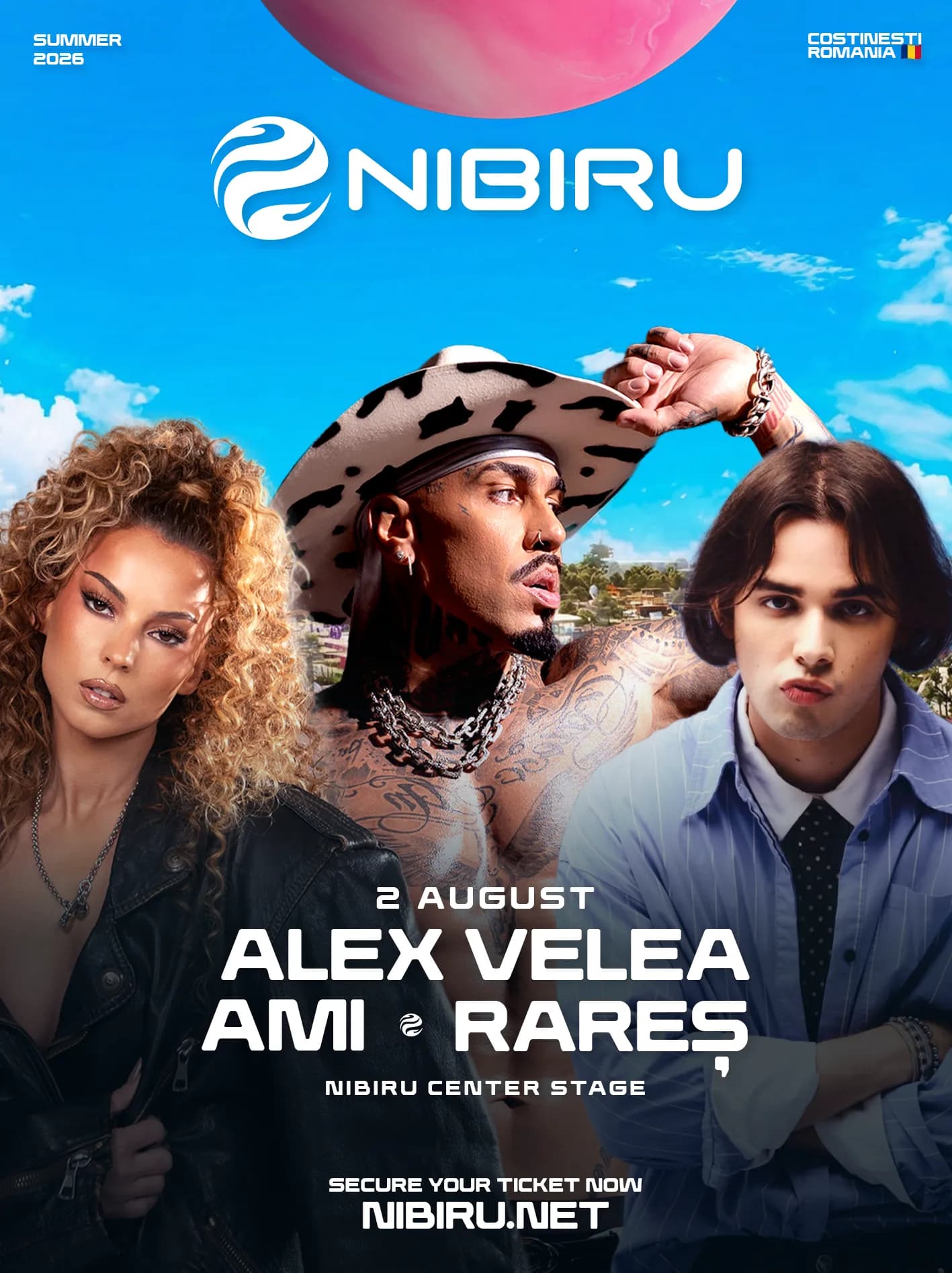 Alex Velea, AMI & Rares @ NIBIRU Center Stage