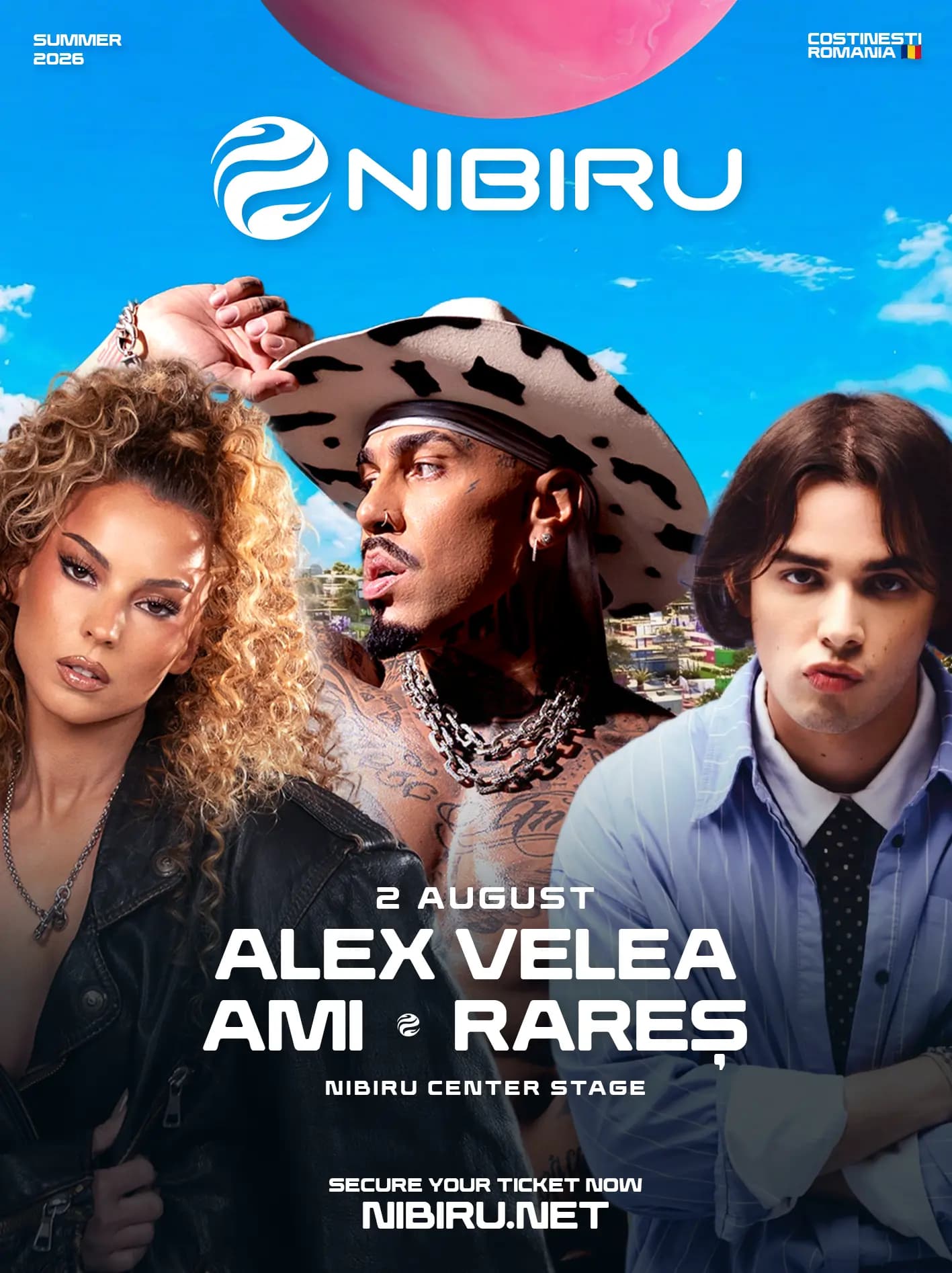 Alex Velea, AMI & Rares @ NIBIRU Center Stage