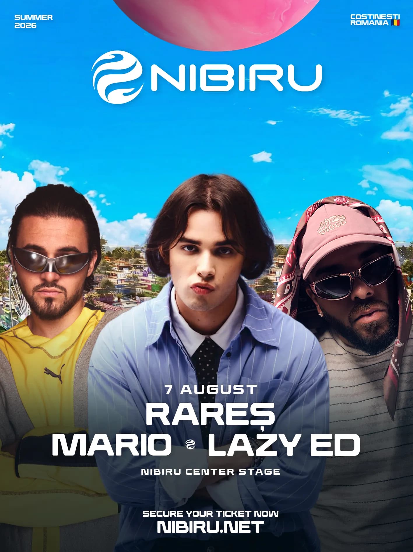 Rares, Lazy Ed & Mario @ NIBIRU Center Stage