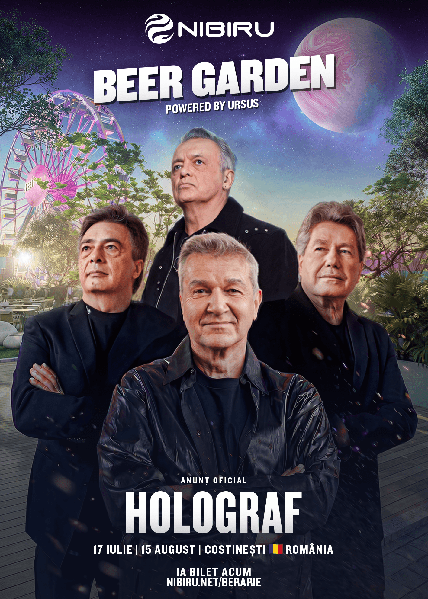 Holograf @ Nibiru Beer Garden (15 august)  