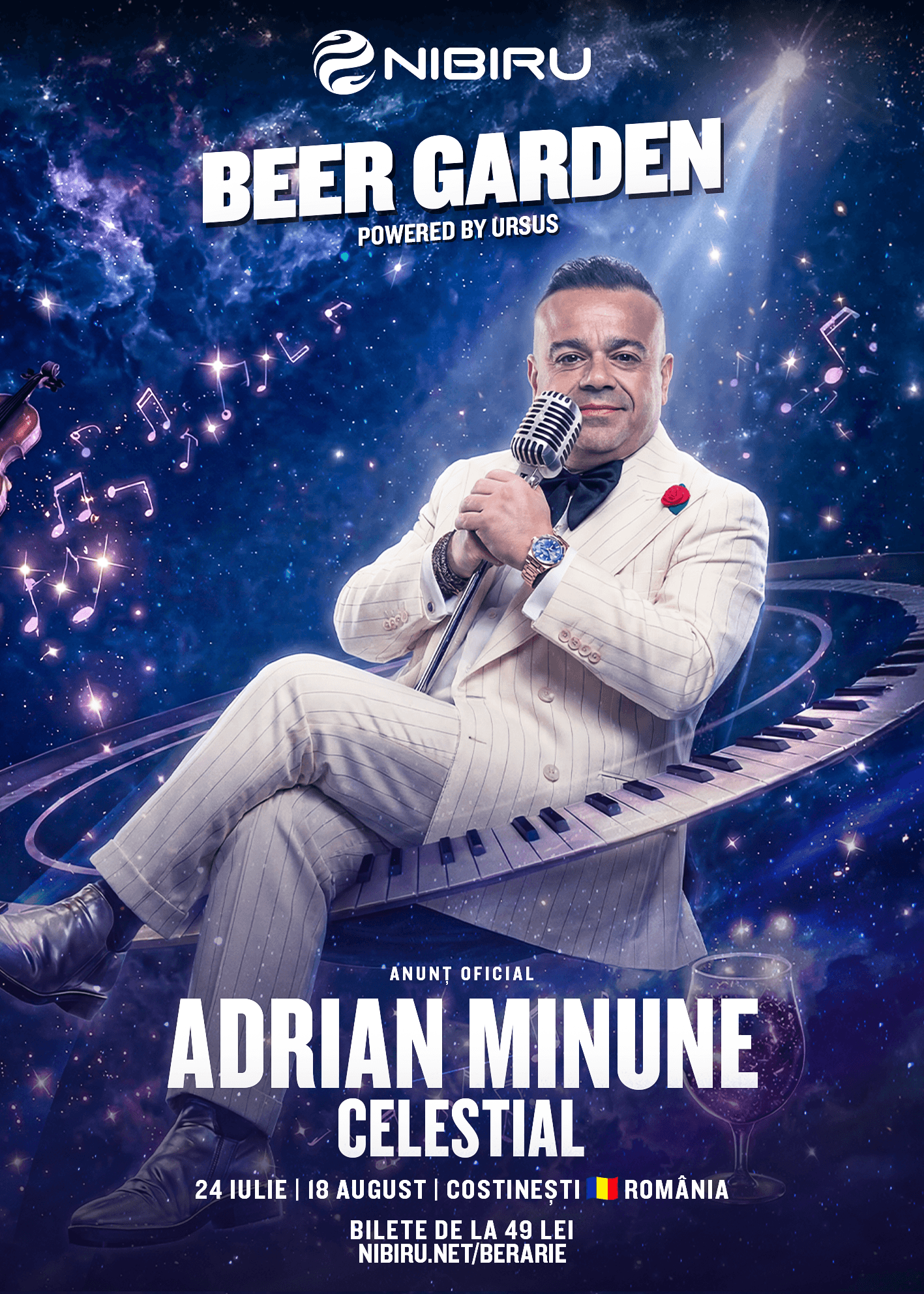 Adrian Minune @ Nibiru Beer Garden (18 august)