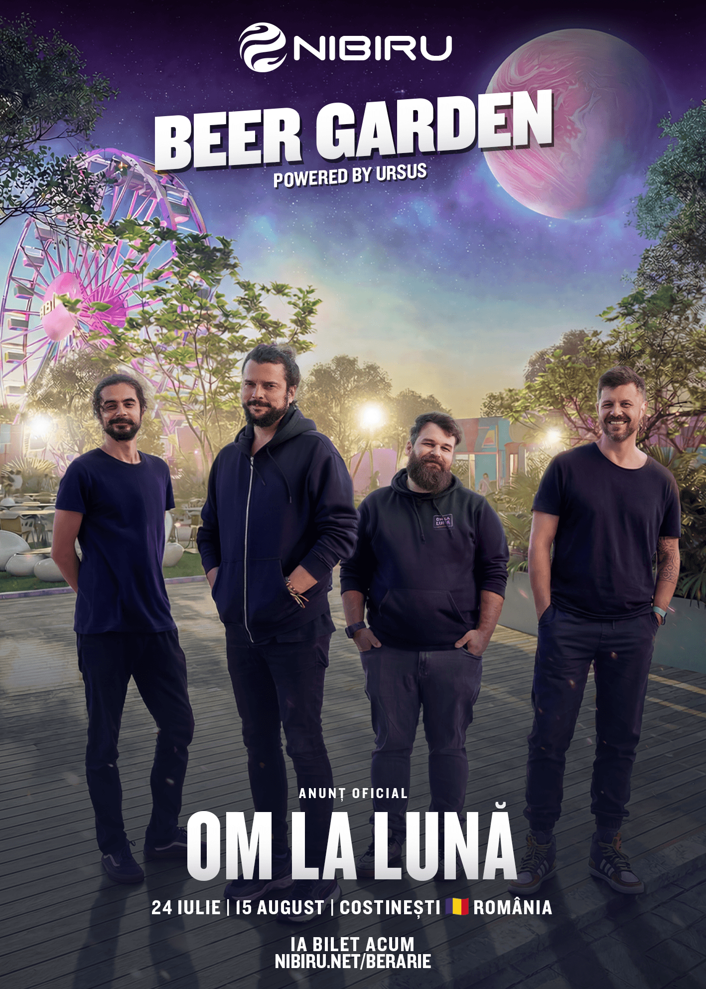 Om la Luna @ Nibiru Beer Garden (24 iulie)
