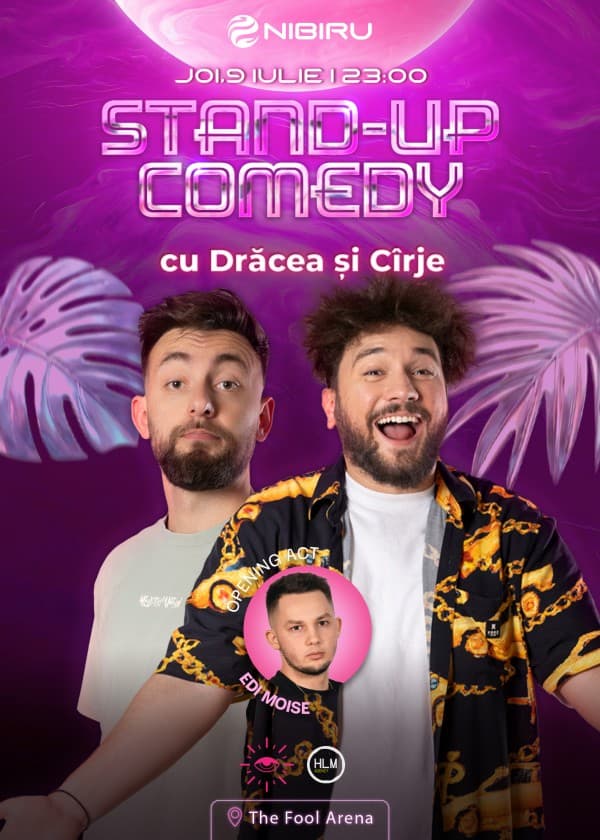 Stand-up comedy cu Drăcea și Cîrje