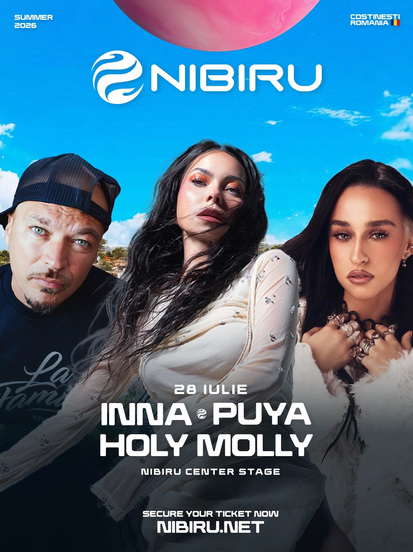 Inna, Holy Molly & Puya @ NIBIRU Center Stage