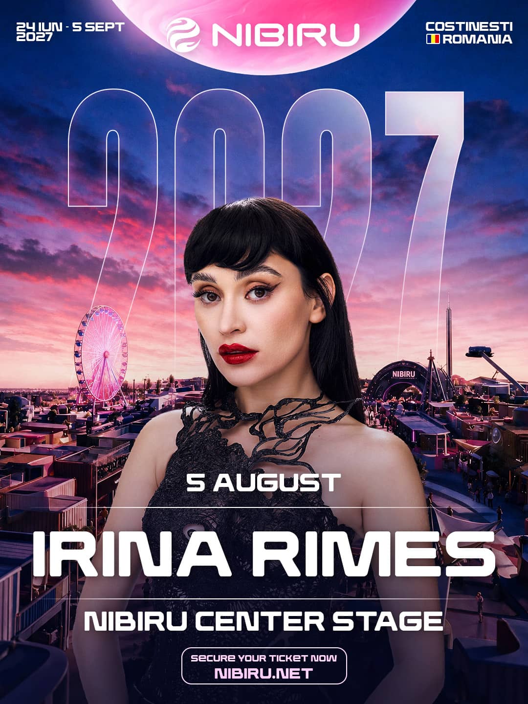 Irina Rimes @ NIBIRU Center Stage