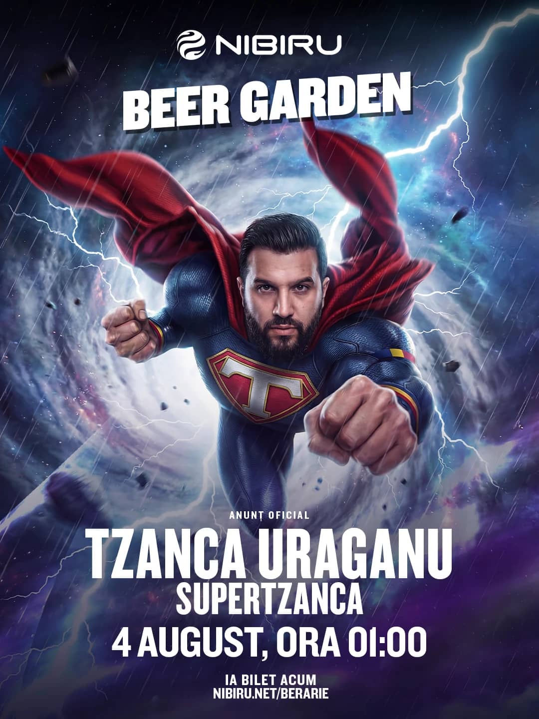 Tzancă Uraganu @ Nibiru Beer Garden (4 august)