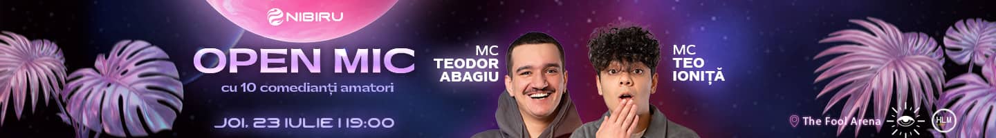 Open Mic: MCs Teo Ioniță & Teo Abagiu