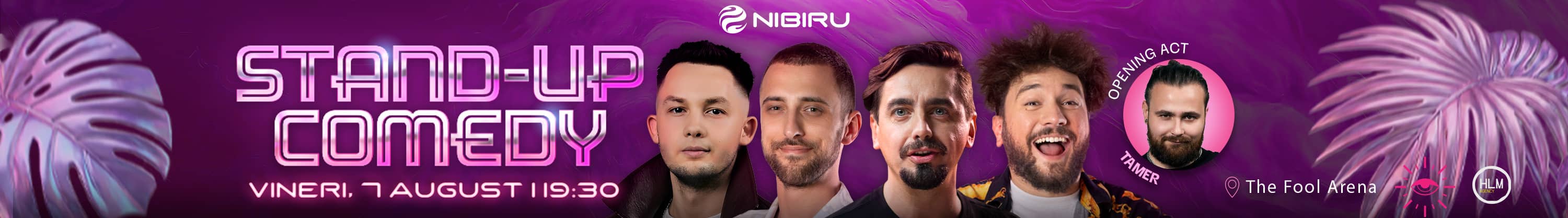Stand-up comedy cu Natanticu, Alex Dobrotă, Florin Gheorghe și Edi Moise