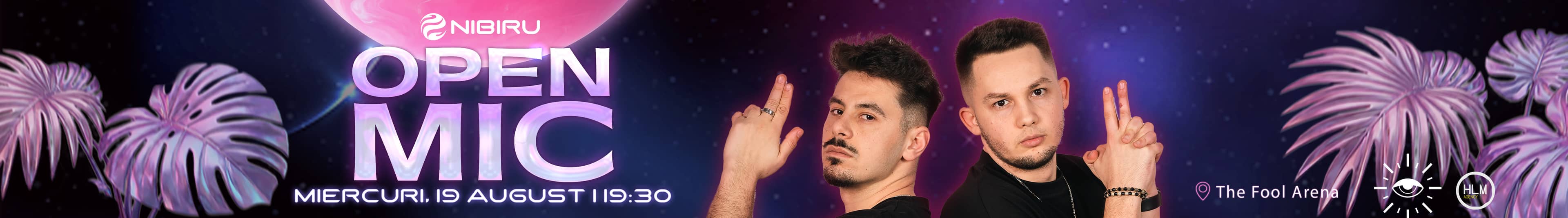 Open-Mic MCs: Moise & Păune