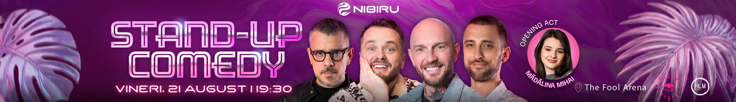 Stand-up comedy cu Bordea, Cortea, Frînculescu și Alex Dobrotă