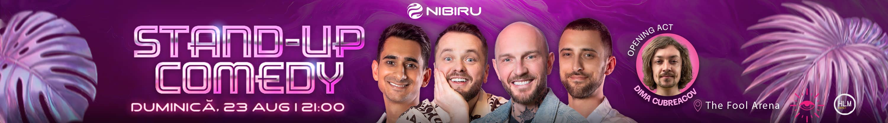 Stand-up comedy cu Bordea, Cortea, Alex Dobrotă și Florin Gheorghe