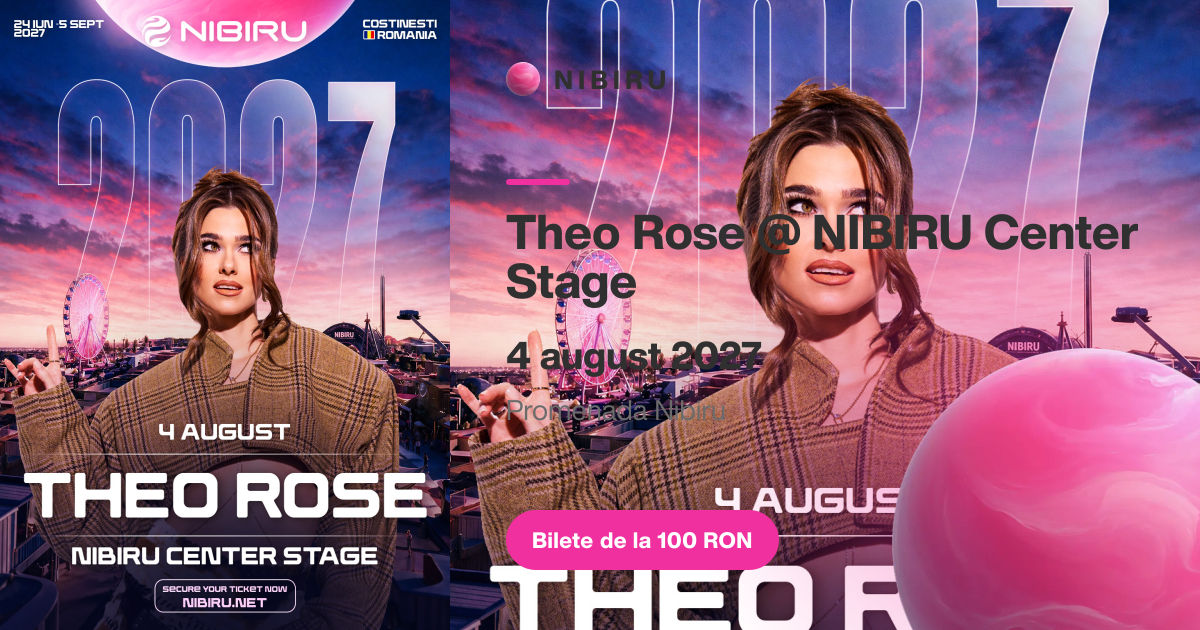 Theo Rose @ NIBIRU Center Stage
